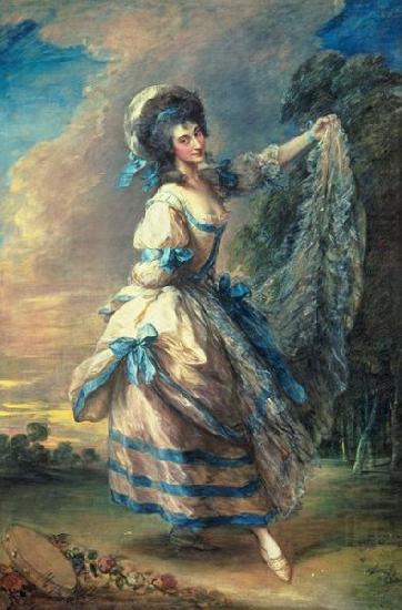 Thomas Gainsborough Portrait of Giovanna Baccelli china oil painting image